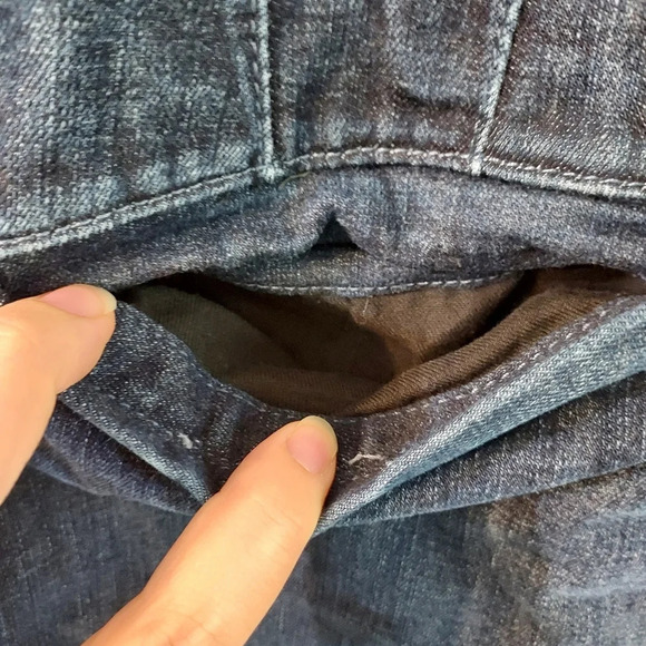 Lane Bryant Dark Wash Denim Bermuda Shorts in Size 28 - Picture 9 of 11